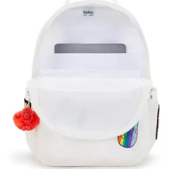 'Kipling Seoul Large Pride 15'' Laptop Backpack bag school - Picture 7 of 12